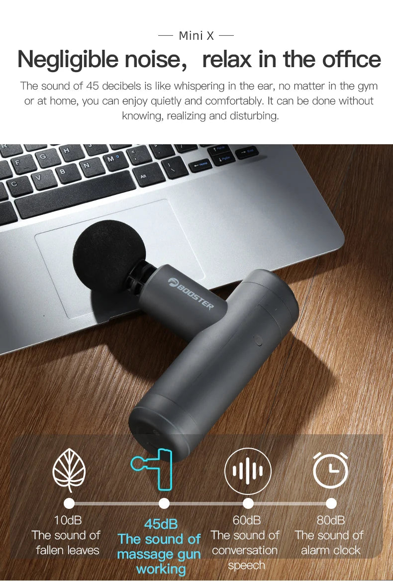 KineticRelief MiniX Portable Massage Gun