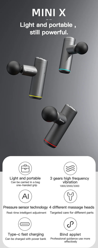 KineticRelief MiniX Portable Massage Gun