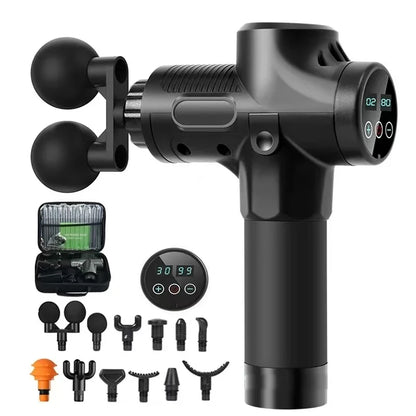 KineticRelief Dual-Head Pro Massage Gun