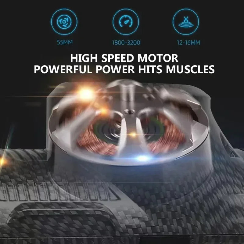 KineticRelief Dual-Head Pro Massage Gun