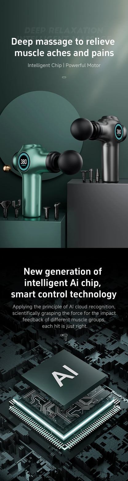 KineticRelief Deep Tissue Massage Gun