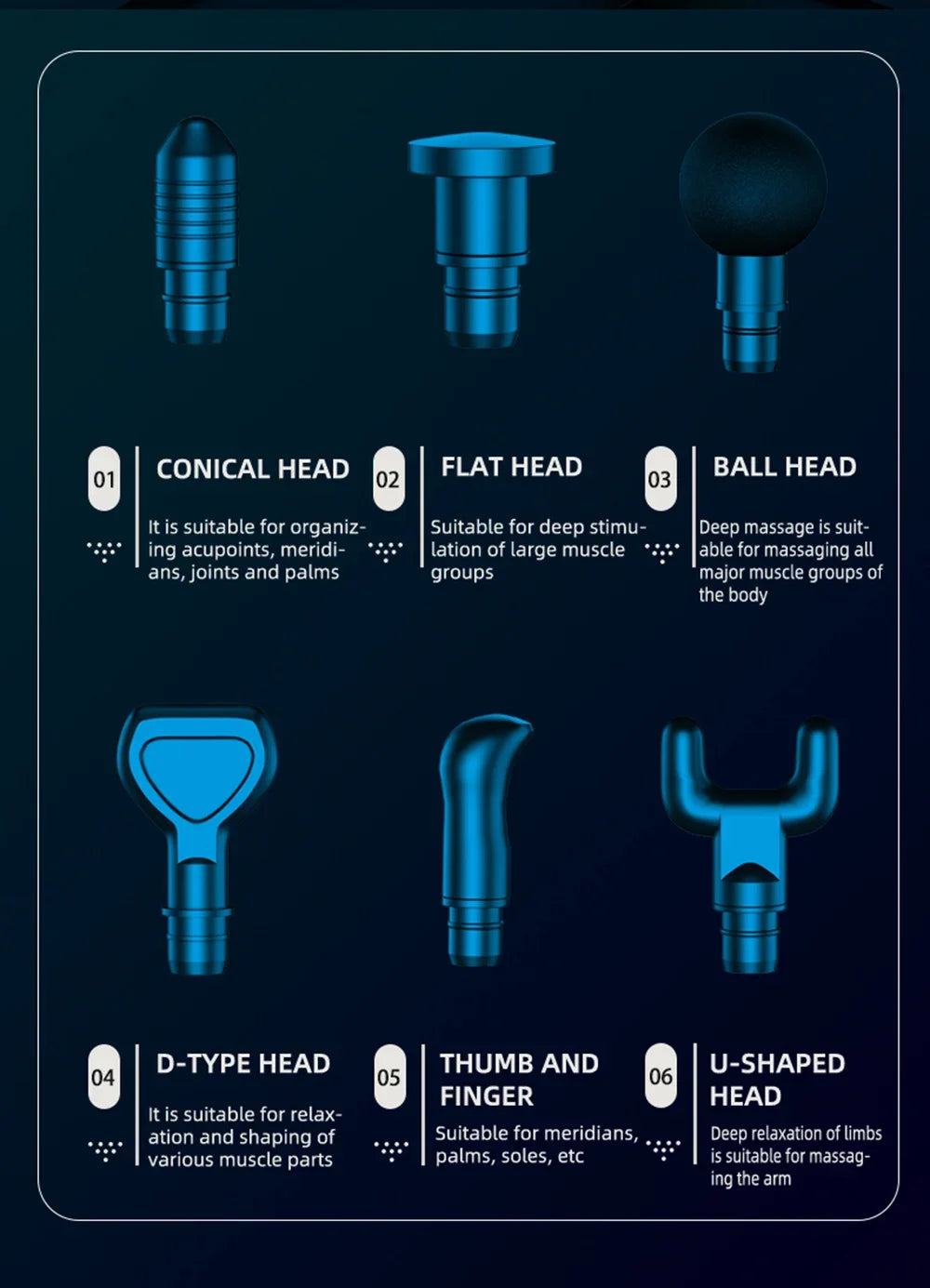KineticRelief Dual-Head Pro Massage Gun