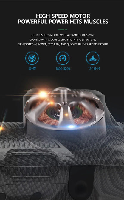 KineticRelief Dual-Head Pro Massage Gun