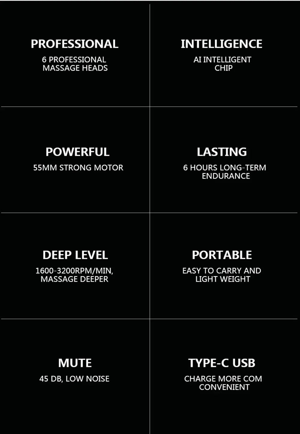 KineticRelief Dual-Head Pro Massage Gun