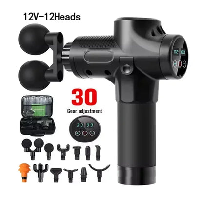 KineticRelief Dual-Head Pro Massage Gun