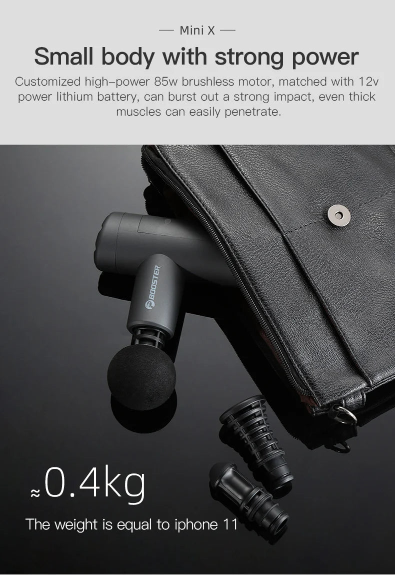 KineticRelief MiniX Portable Massage Gun