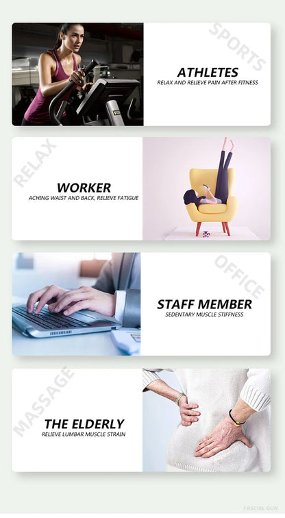 KineticRelief Dual-Head Pro Massage Gun